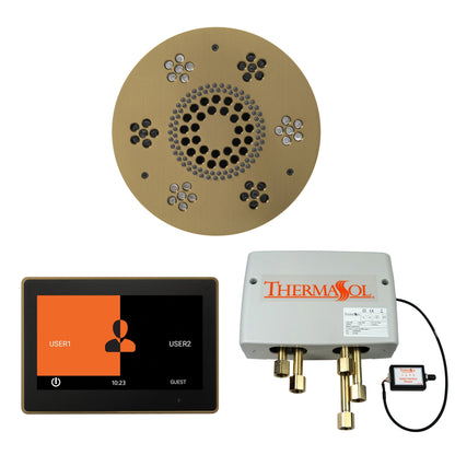 Smart Shower Kit | Waterproof 10" Device | The "Wellness Shower Package" by ThermaSol w/ ThermaTouch