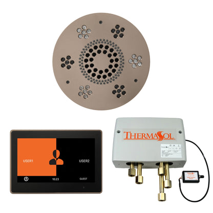 Smart Shower Kit | Waterproof 10" Device | The "Wellness Shower Package" by ThermaSol w/ ThermaTouch