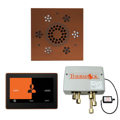 Smart Shower Kit | Waterproof 10" Device | The "Wellness Shower Package" by ThermaSol w/ ThermaTouch