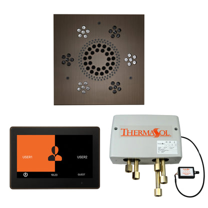 Smart Shower Kit | Waterproof 10" Device | The "Wellness Shower Package" by ThermaSol w/ ThermaTouch