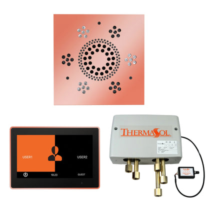 Smart Shower Kit | Waterproof 10" Device | The "Wellness Shower Package" by ThermaSol w/ ThermaTouch