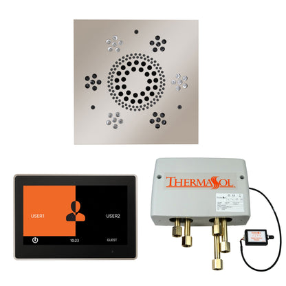 Smart Shower Kit | Waterproof 10" Device | The "Wellness Shower Package" by ThermaSol w/ ThermaTouch