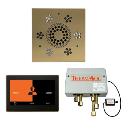 Smart Shower Kit | Waterproof 10" Device | The "Wellness Shower Package" by ThermaSol w/ ThermaTouch