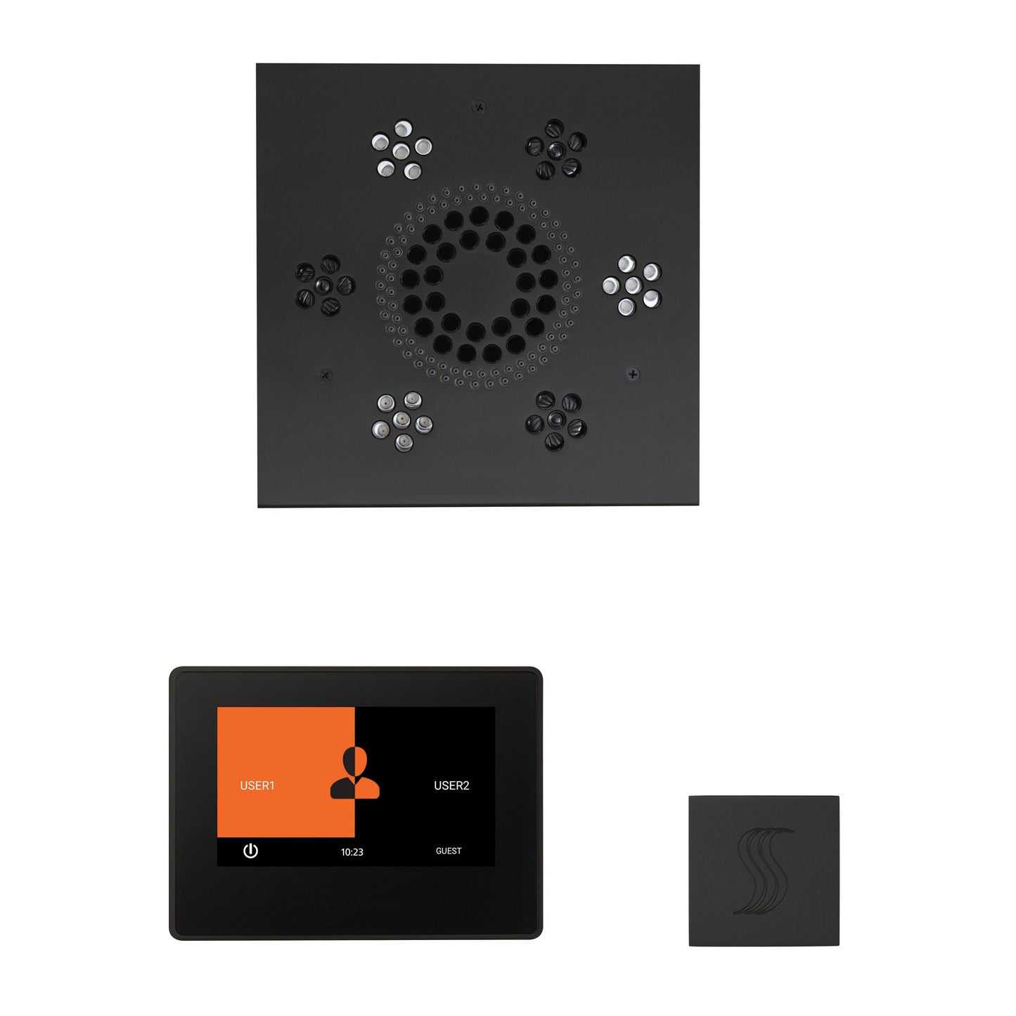 ThermaSol Steam Shower Kit - The Wellness Steam Package with 7" ThermaTouch