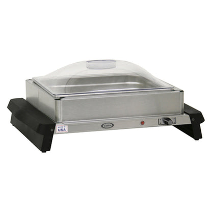 Cadco WTBS-12P Countertop 18-1/4" Single Buffet Warmer - CDWTBS12P
