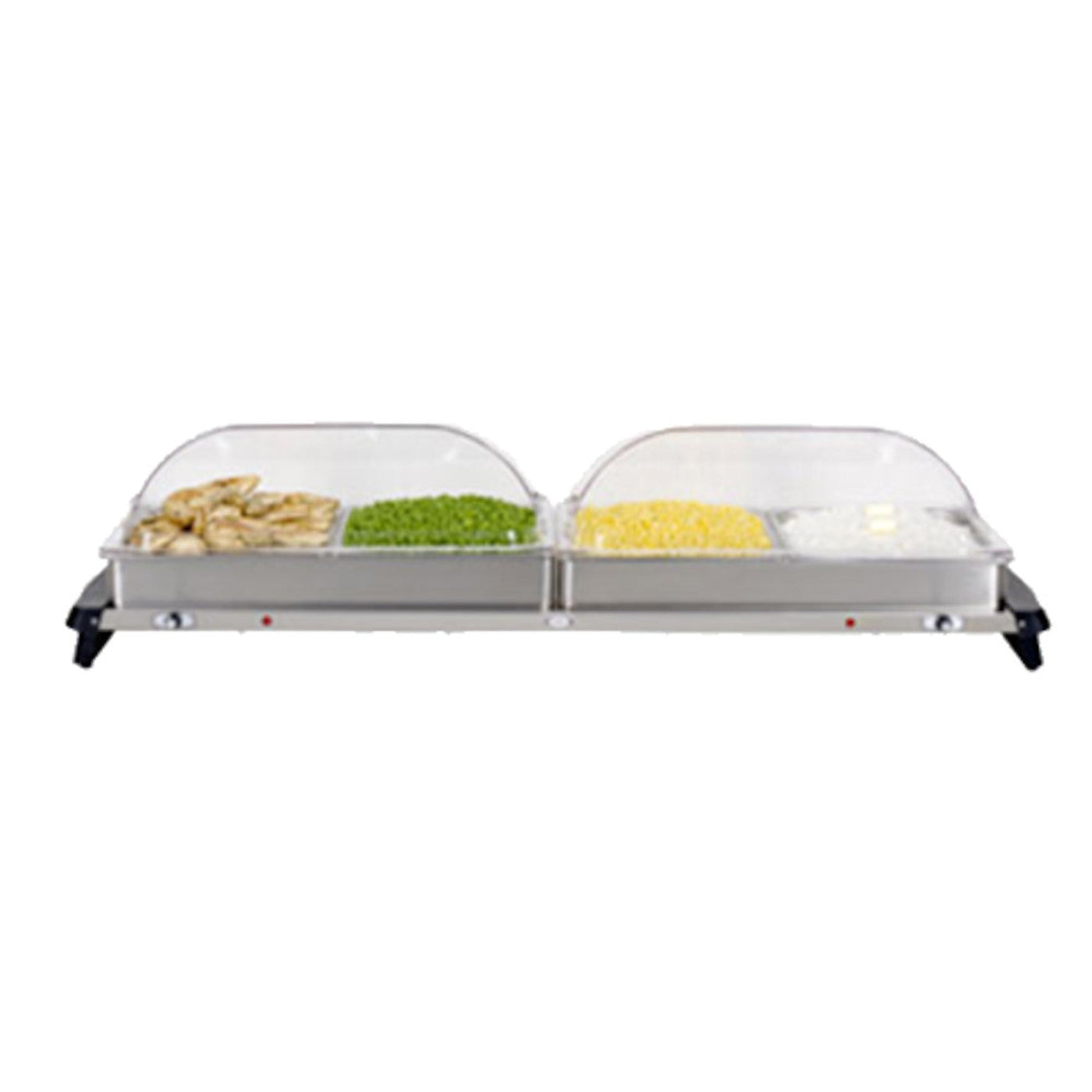 Cadco WTBS-4RT Countertop 46" Jumbo Buffet Server - CDWTBS4RT