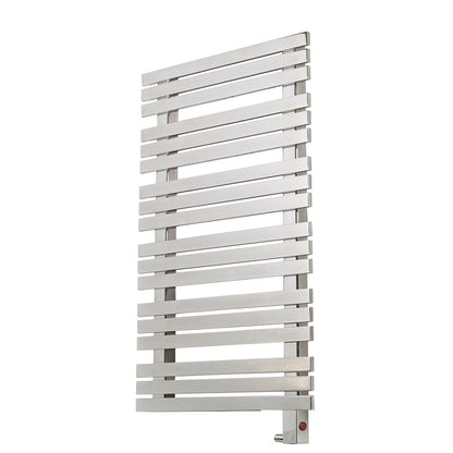 Mr. Steam WX41 18-Bar Wall Mounted Electric Towel Warmer with Digital Timer in Stainless Steel Polished - WX41TSSP