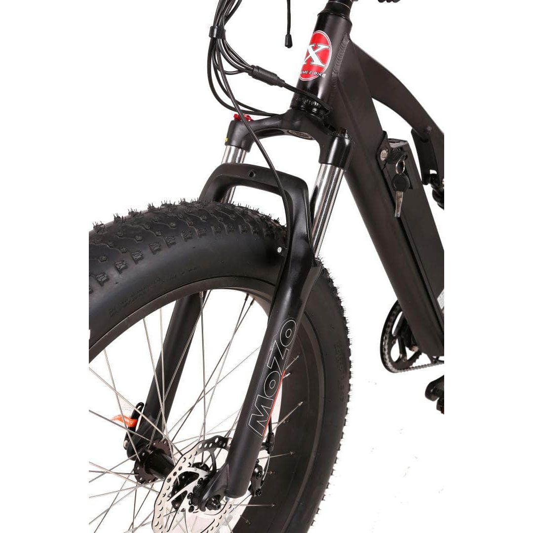 X-Treme Boulderado 48 Volt 10.4 Amp or 17 Amp Fat Tire Step-Through Electric Mountain Bicycle