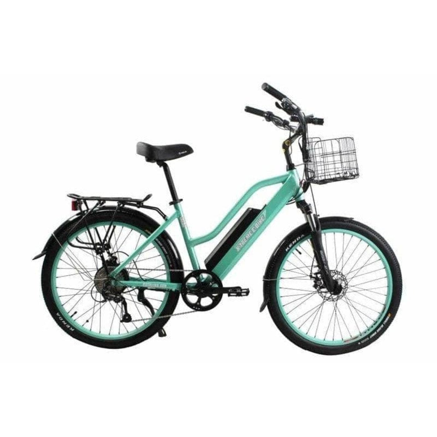 X-Treme Catalina 48 Volt 500W Step-Through Electric Cruiser Bike