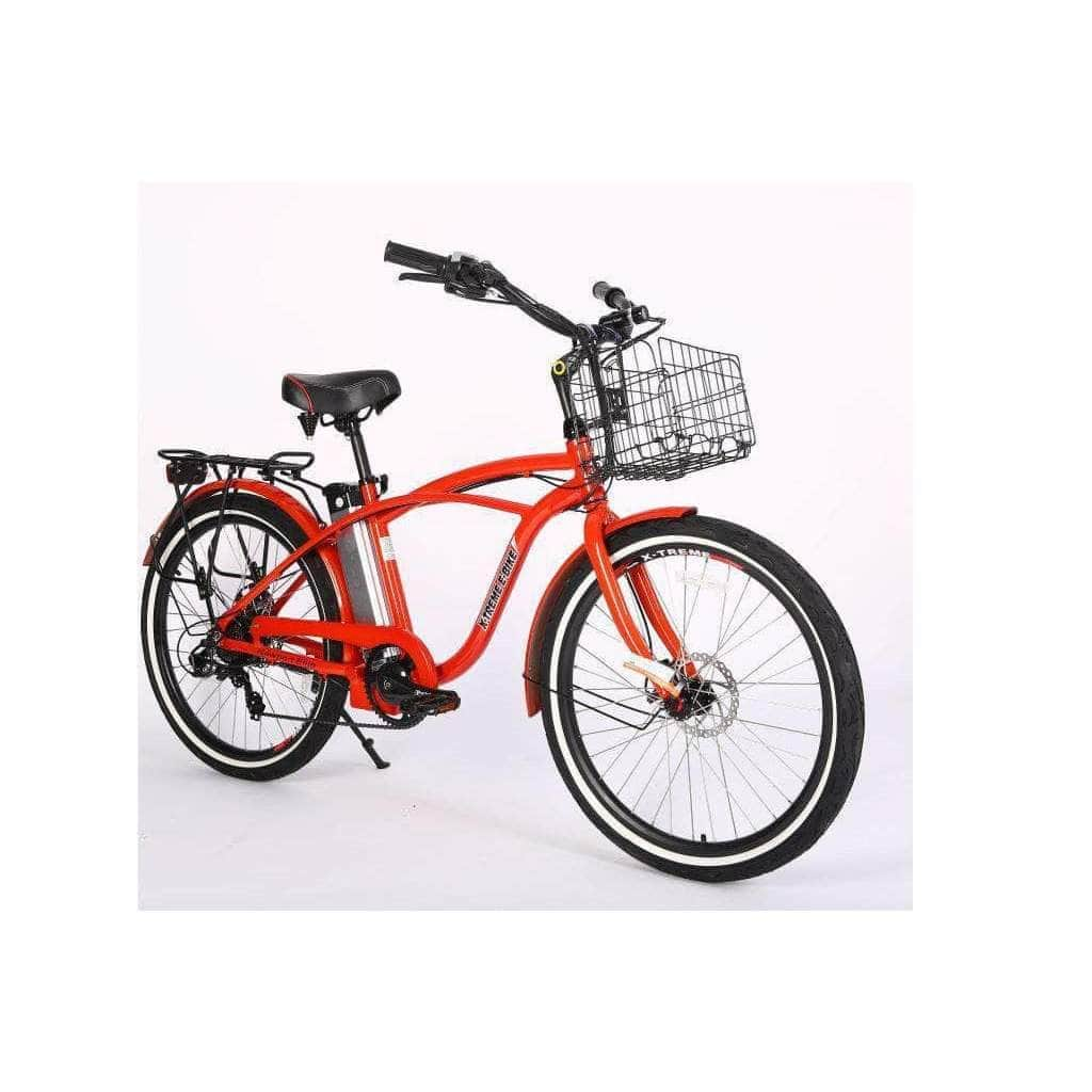 X-Treme Newport Elite 24 Volt 300W Electric Cruiser Bike