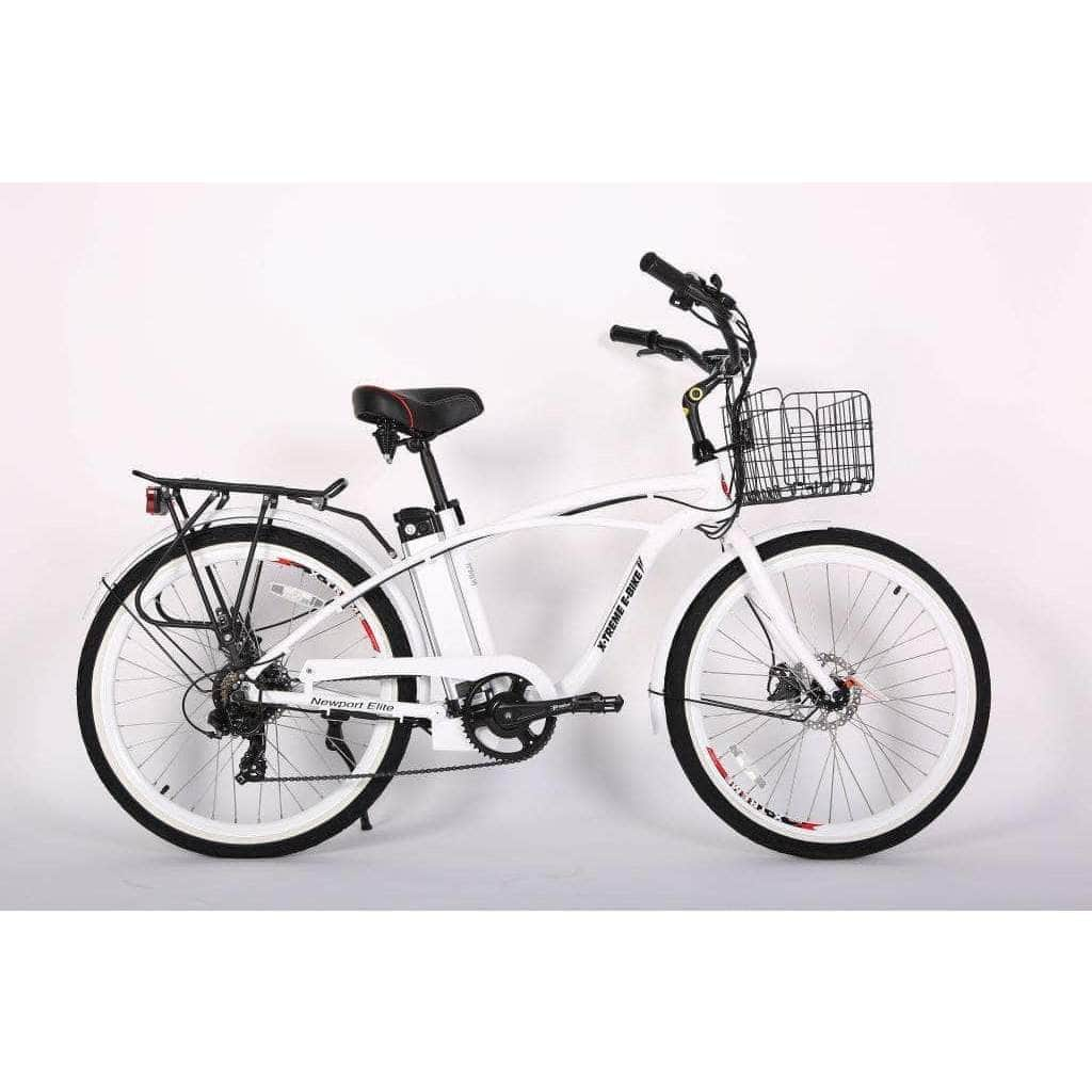 X-Treme Newport Elite 24 Volt 300W Electric Cruiser Bike