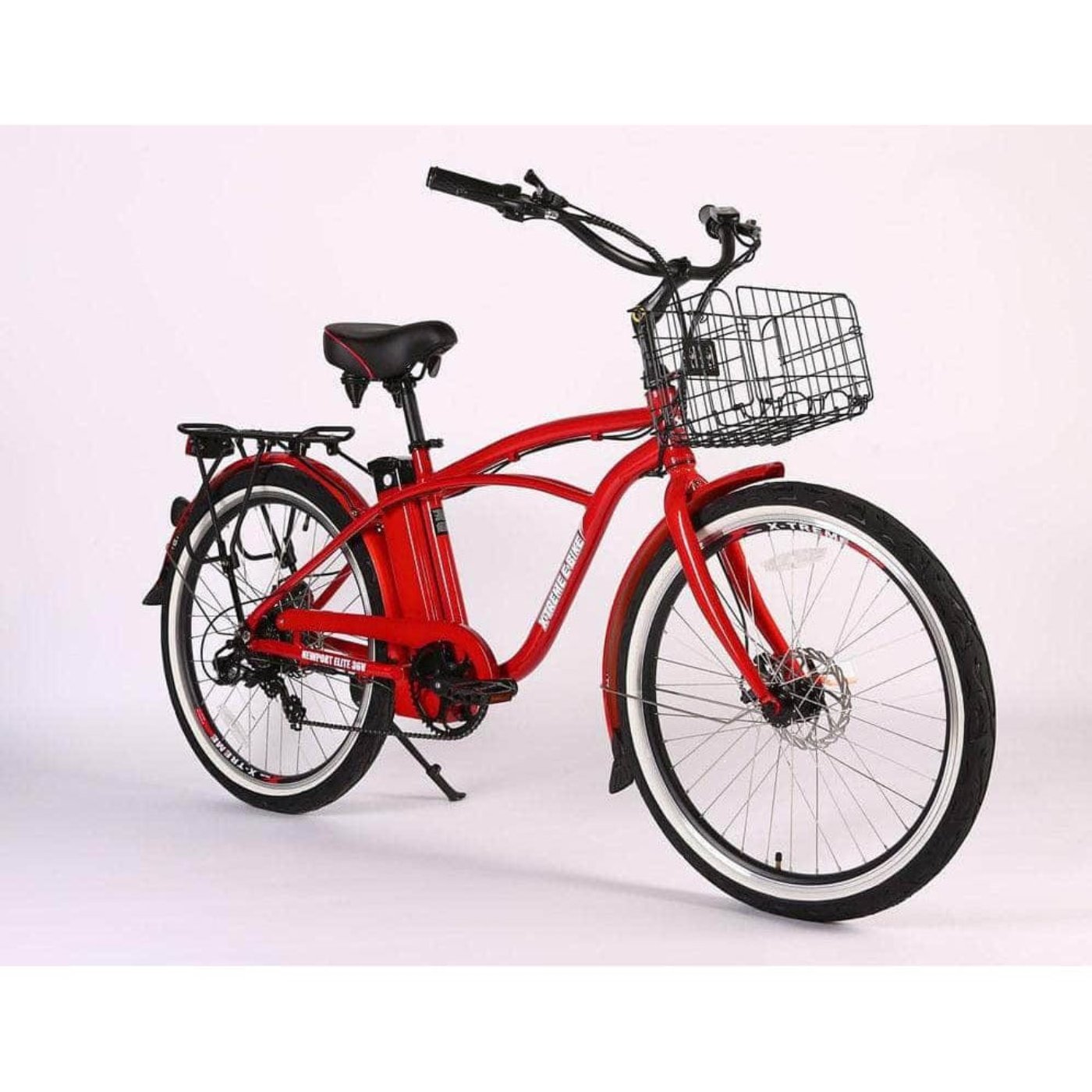 X-Treme Newport Elite Max 36 Volt 350W Electric Cruiser Bike