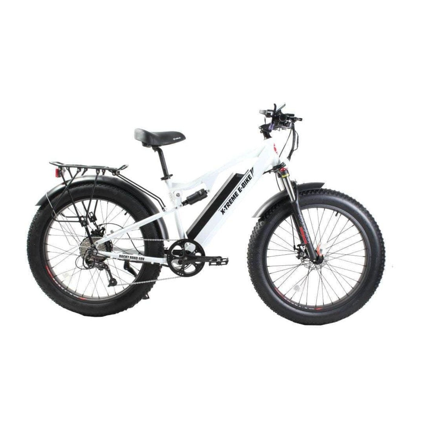 X-Treme Rocky Road 48 Volt 500W Fat Tire Electric Mountain Bike