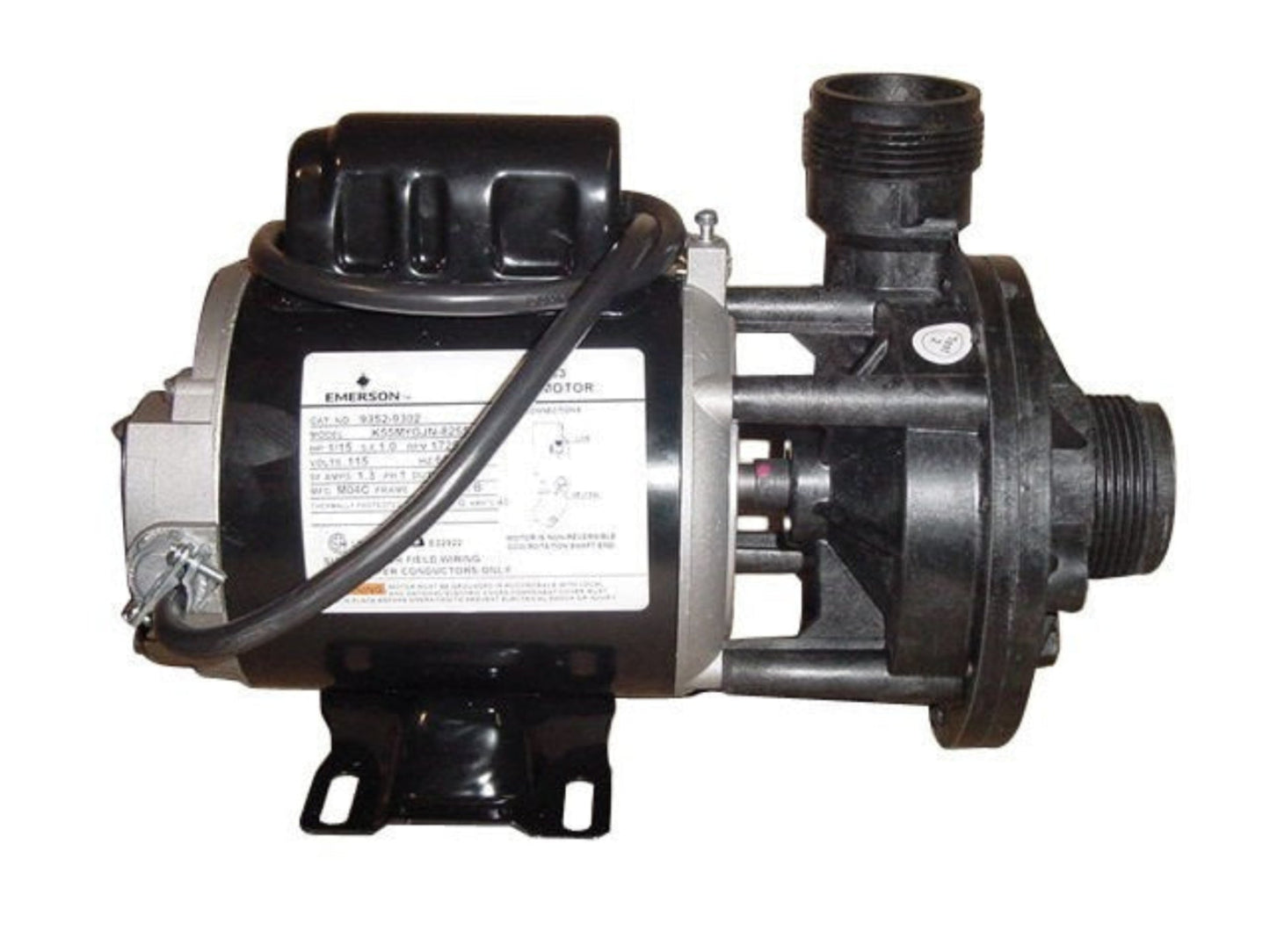MASTER SPAS PUMP, CIRCULATING- AQUA FLOW 115V TOP DISCHARGE - X321790