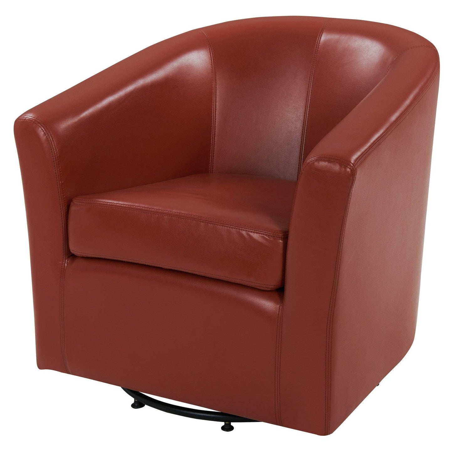 New Pacific Direct Hayden Swivel Bonded Leather Chair  - 193012B-8141
