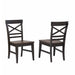 ECI Furniture Gettysburg X Back Arm Chair Set of 2 - EC-1475-05-A2