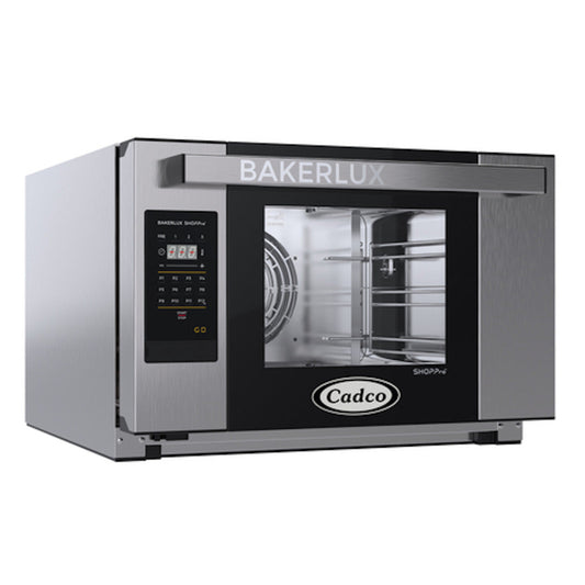 Cadco XAFT-04HS-LD Half-Size Bakerlux LED Heavy-Duty Convection Oven - CDXAFT04HSLD