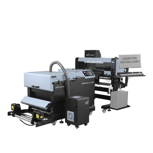 DTF Station Prestige XL2 24" Printer with L24R Shaker Bundle - BNDL-PRESTIGE-XL2-L24R-PL2