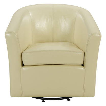 New Pacific Direct Hayden Swivel Bonded Leather Chair  - 193012B-2050