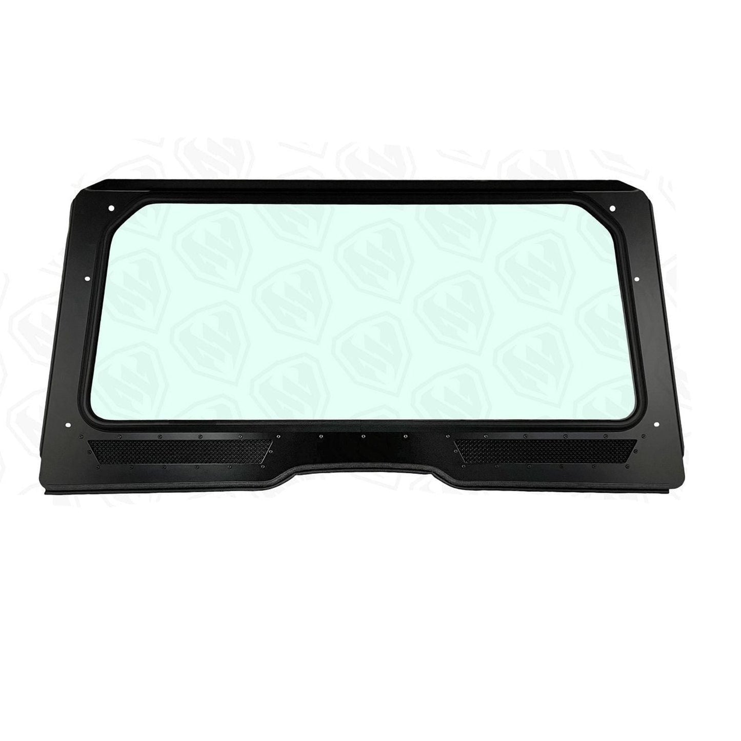 Moto Armor Yamaha Wolverine RMAX Front Glass Windshield - MA-RMAX-WS-GLS-BLK-C-Y