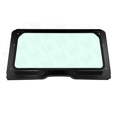 Moto Armor Yamaha Wolverine RMAX Front Glass Windshield - MA-RMAX-WS-GLS-BLK-C-Y