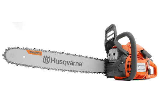 Husqvarna 450 Rancher Chainsaw - 50.2cc Gas Engine with 20in Guide Bar for Farm and Ranch - 970515620