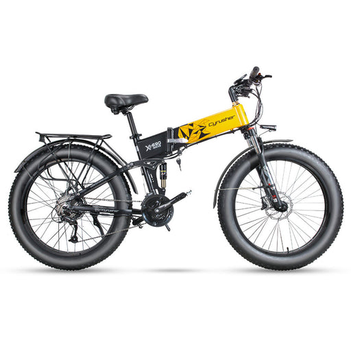 Cyrusher Sport XF690 Maxs Folding Mountain Ebike | 750W 15Ah