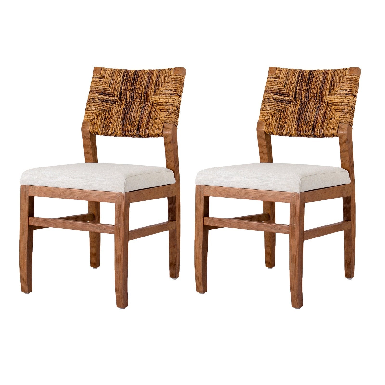 New Pacific Direct Lyon Abaca Dining Side Chair - Thumbnail 2
