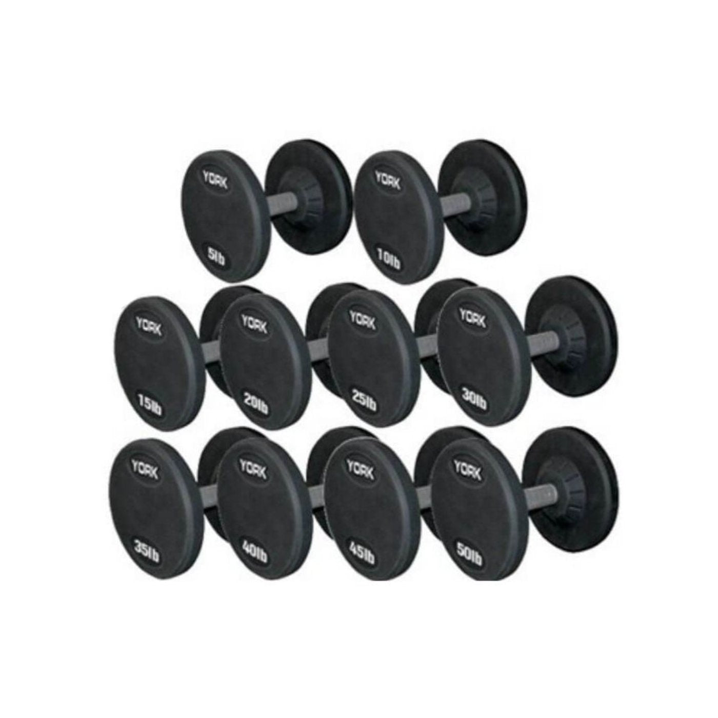 York Barbell Pro Style Dumbbell Sets 2613