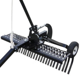 Yard Tuff 48 Inch Landscape Yard Rake Attachment, For Use w/ Utility Vehicle - 247726