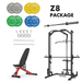 Mikolo Fitness Z8 Home Gym Package - HP-Z8-BRR