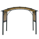 Outsunny 11.5' x 11.5' x 8' Outdoor Patio Gazebo Pergola - 84C-243