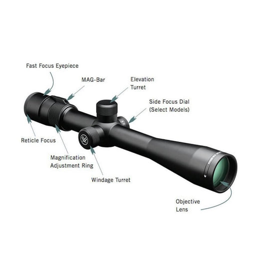 Vortex Optics Viper 6.5-20x50 PA Second Focal Plane Riflescope - VPR-M-06MD
