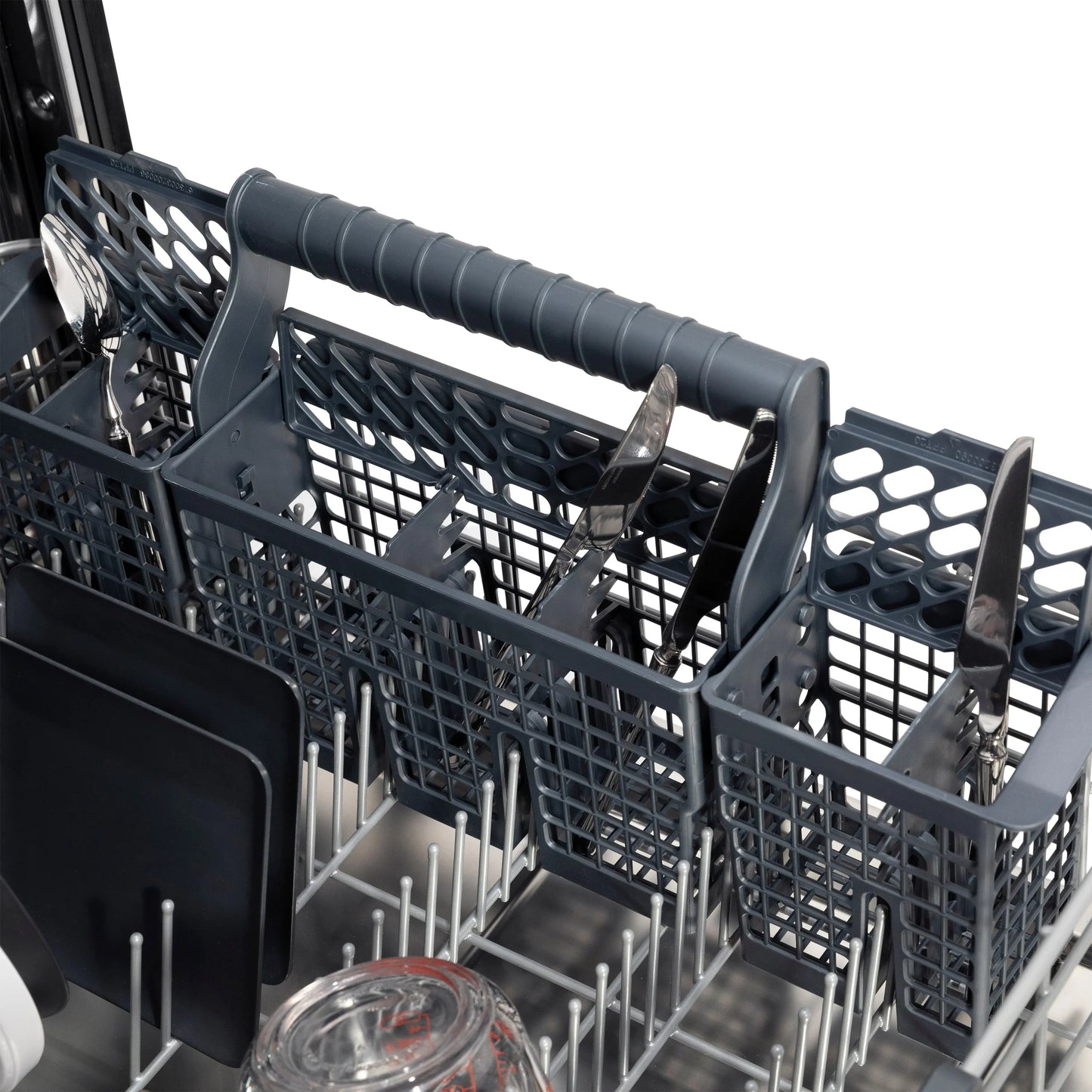 ZLINE 24-Inch Monument Series 3rd Rack Top Touch Control Dishwasher in Custom Panel Ready with Stainless Steel Tub, 45dBa (DWMT-24)