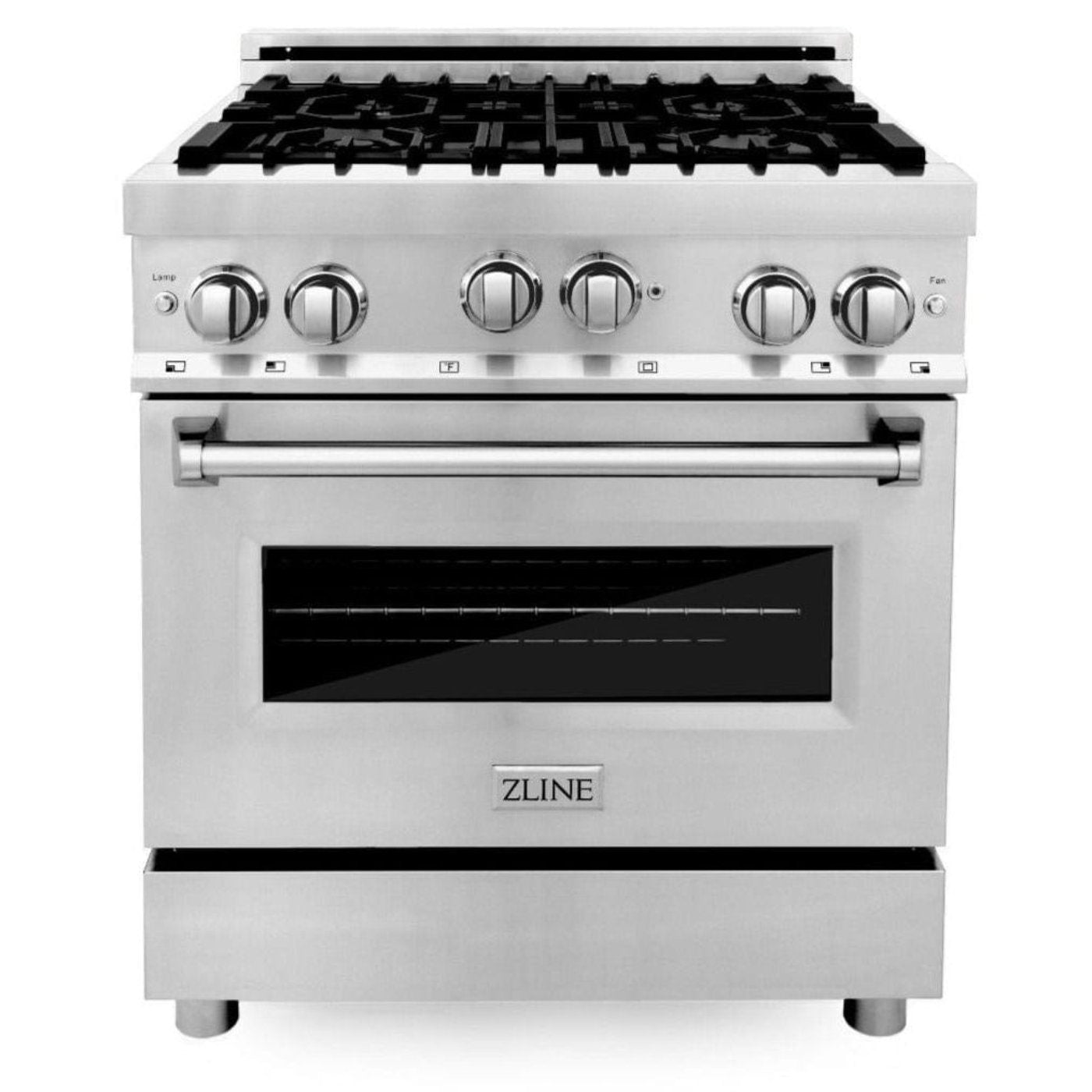 ZLINE 30 Inch. Professional Gas Range in Stainless Steel, RG30