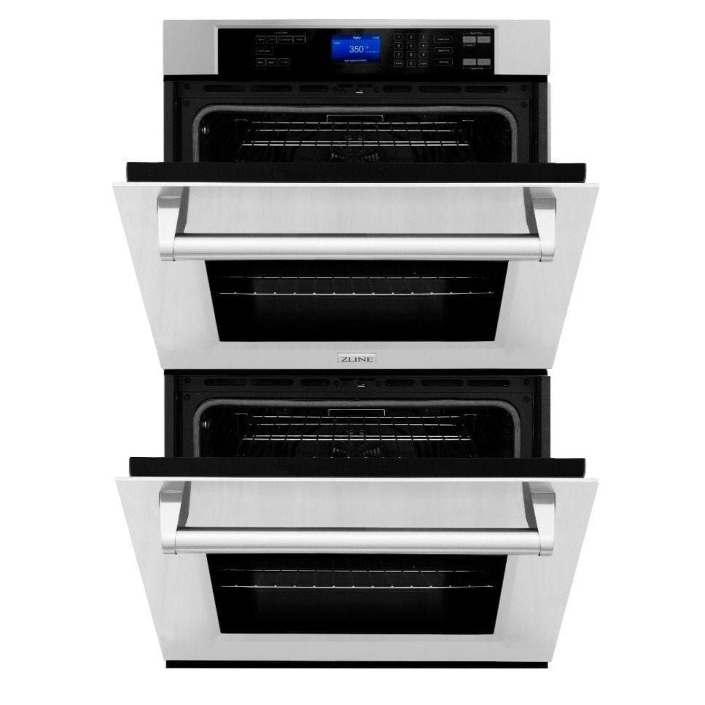 ZLINE 30 in. Professional Double Wall Oven in Stainless Steel with Self Cleaning, AWD-30