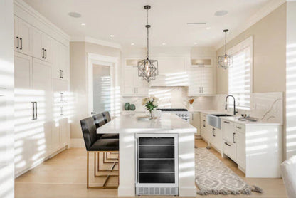 ZLINE 24" Monument 154 Can Beverage Fridge in Stainless Steel,  - RBV-US-24