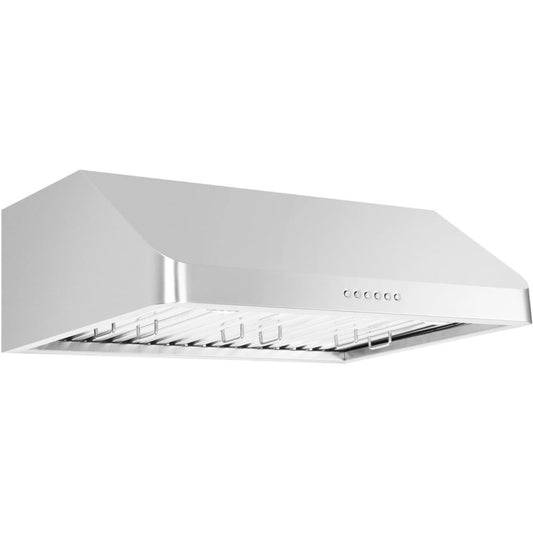 Alpine Series Ducted Under Cabinet Range Hood in Stainless Steel - ALP10UC-30