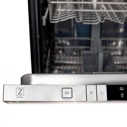 ZLINE 24-Inch Dishwasher in Oil-Rubbed Bronze with Modern Handle (DW-ORB-24)