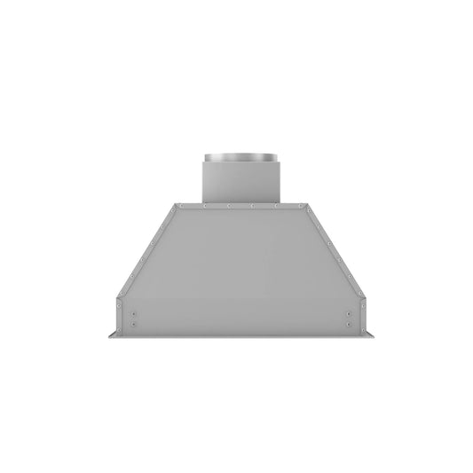 ZLINE 28-Inch Remote Dual Blower Range Hood Insert in Stainless Steel - 15-Inch Depth (695-RD-28)