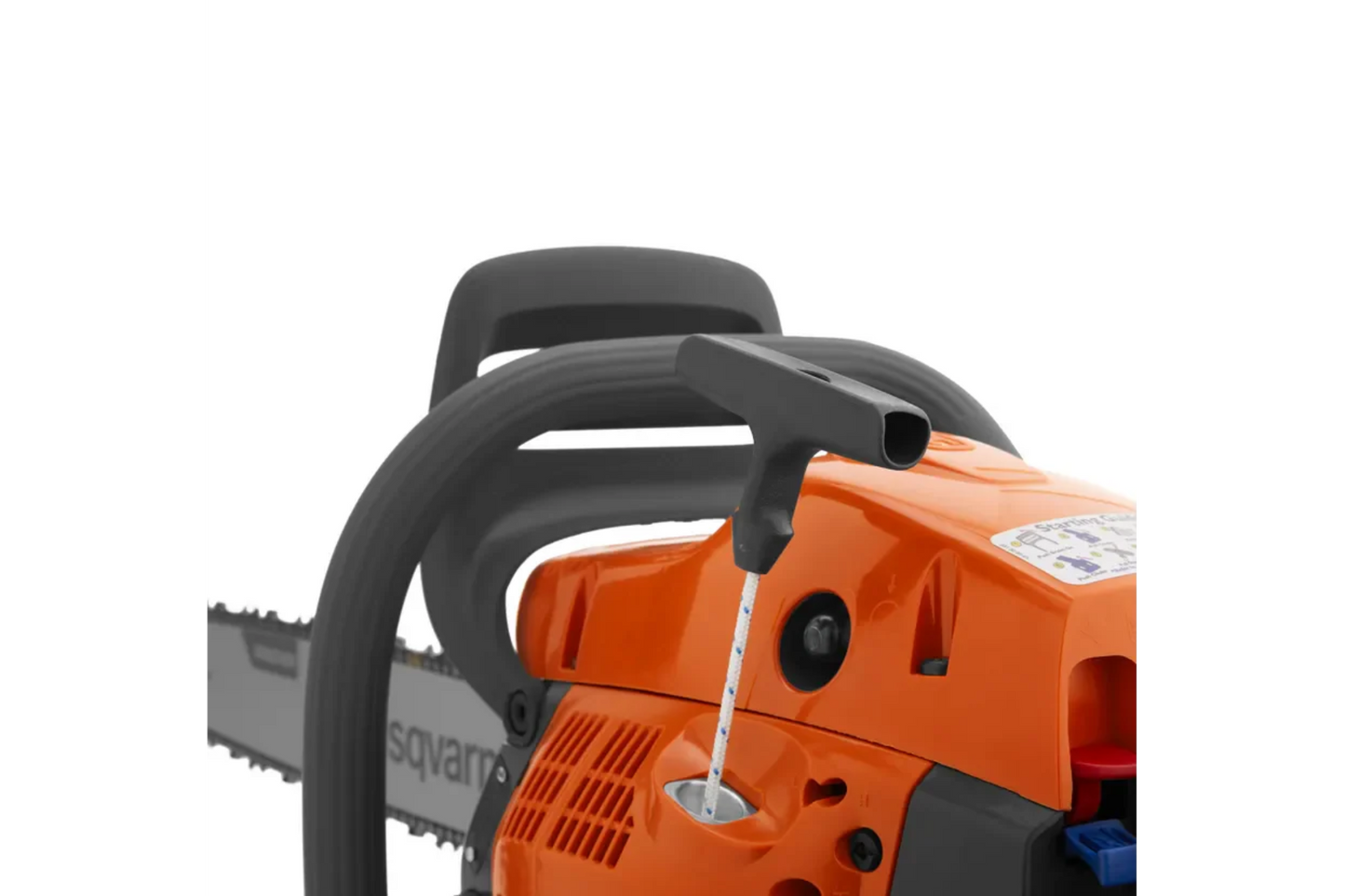 Husqvarna 455 Rancher Chainsaw - 55.5cc Gas Engine with 20in Guide Bar for Farm and Ranch - 970613260