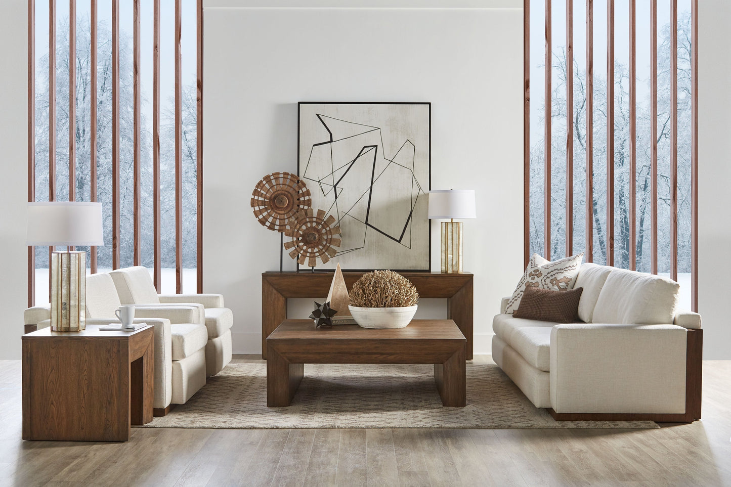 Modway Furniture Turner Sofa - Elegant Transitional Design in Rich Brown Finish for Timeless Living Room Comfort