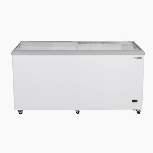 Maxx Cold MXF52F Sliding Glass Top Mobile Ice Cream Display Freezer