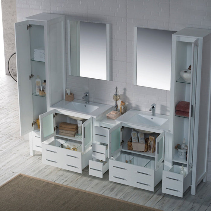 Blossom Sydney 102 Inch Bathroom Vanity - V8001 102 01 - Backyard Provider