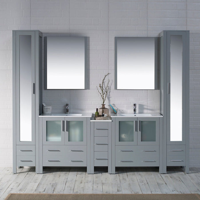 Blossom Sydney 102 Inch Bathroom Vanity - V8001 102 01 - Backyard Provider