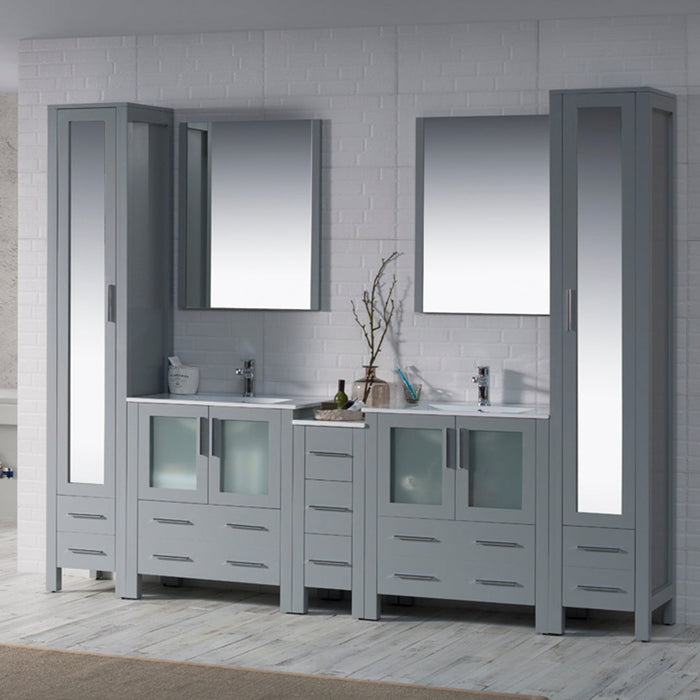 Blossom Sydney 102 Inch Bathroom Vanity - V8001 102 01 - Backyard Provider