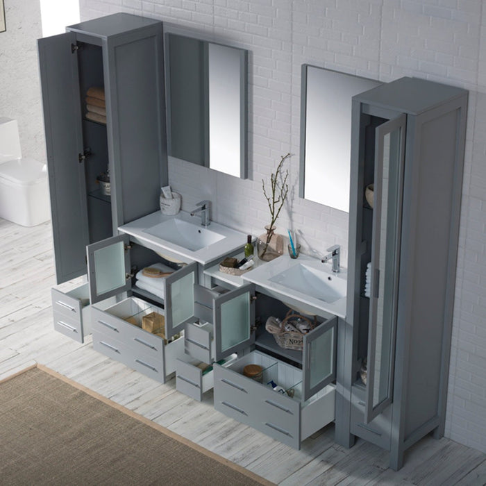 Blossom Sydney 102 Inch Bathroom Vanity - V8001 102 01 - Backyard Provider