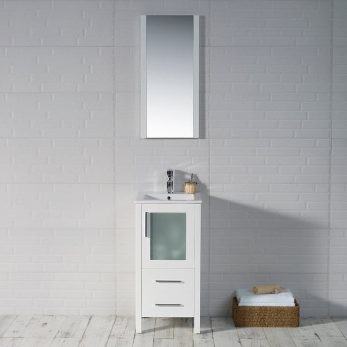 Blossom Sydney 16 Inch Bathroom Vanity - V8001 18 01 - Backyard Provider