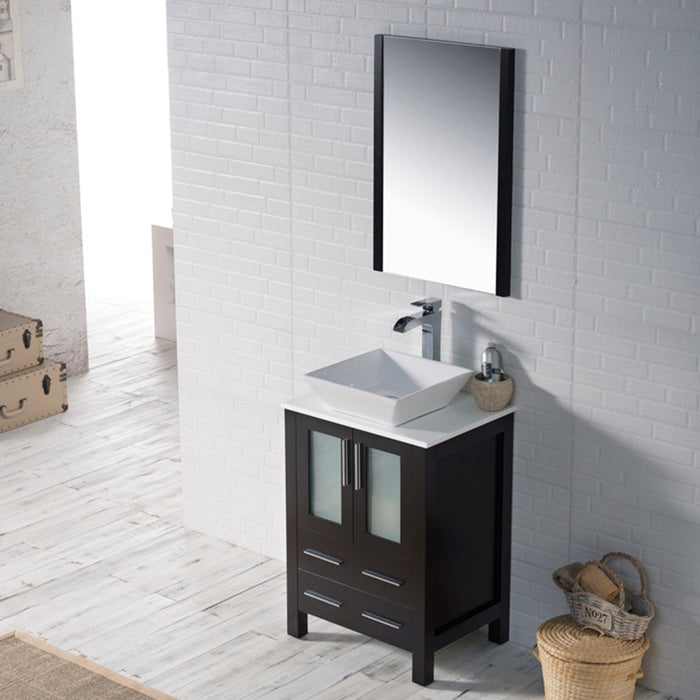 Blossom Sydney 24 Inch Bathroom Vanity - V8001 24 01 - Backyard Provider