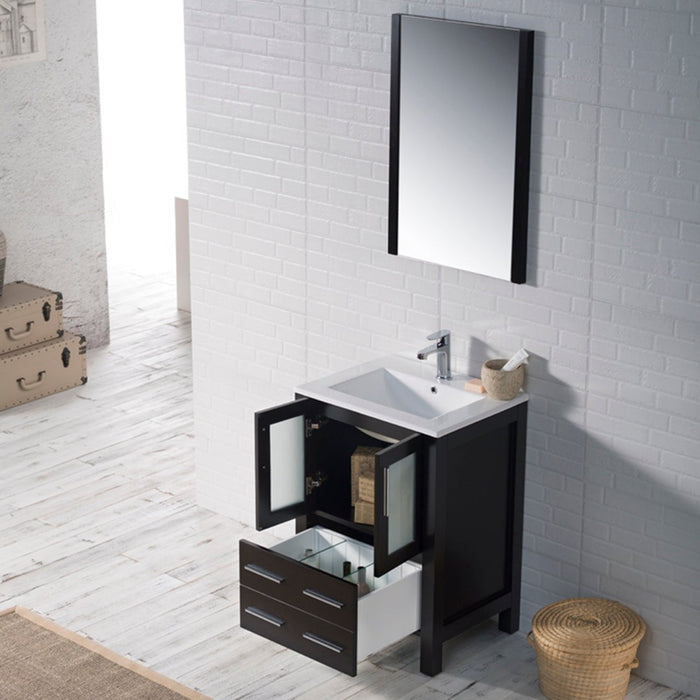 Blossom Sydney 24 Inch Bathroom Vanity - V8001 24 01 - Backyard Provider